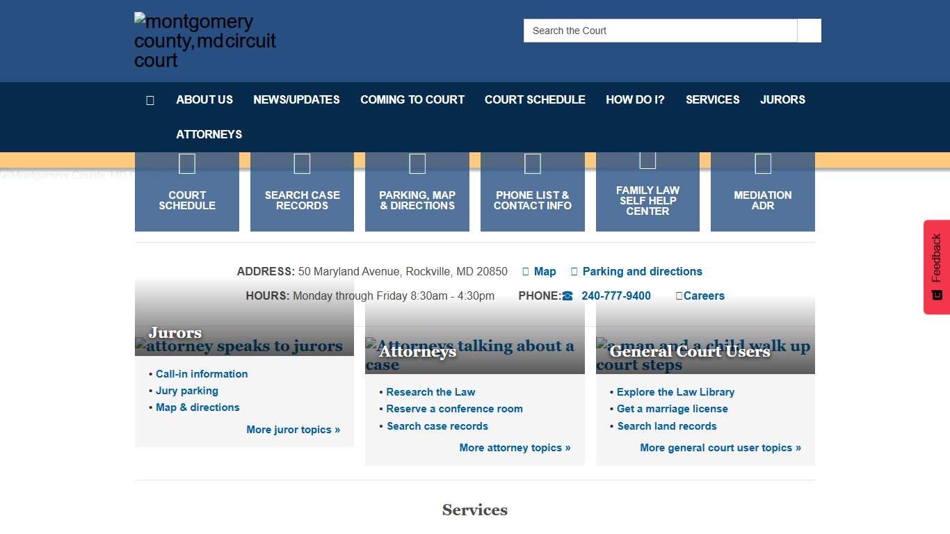 Home - Montgomery County, MD Circuit Court